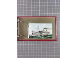 1866/1960 (ca.), interessanter Sammlungsposten inkl. sehr viel Dt. Seepost, Anlandungsstempeln, frühe Schiffspost, kleine Sam