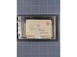 1866/1960 (ca.), interessanter Sammlungsposten inkl. sehr viel Dt. Seepost, Anlandungsstempeln, frühe Schiffspost, kleine Sam