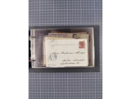 1866/1960 (ca.), interessanter Sammlungsposten inkl. sehr viel Dt. Seepost, Anlandungsstempeln, frühe Schiffspost, kleine Sam