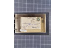 1866/1960 (ca.), interessanter Sammlungsposten inkl. sehr viel Dt. Seepost, Anlandungsstempeln, frühe Schiffspost, kleine Sam