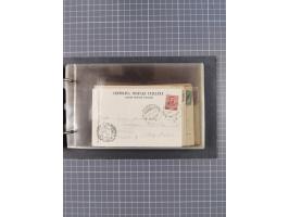 1866/1960 (ca.), interessanter Sammlungsposten inkl. sehr viel Dt. Seepost, Anlandungsstempeln, frühe Schiffspost, kleine Sam