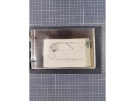 1866/1960 (ca.), interessanter Sammlungsposten inkl. sehr viel Dt. Seepost, Anlandungsstempeln, frühe Schiffspost, kleine Sam