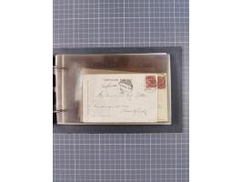 1866/1960 (ca.), interessanter Sammlungsposten inkl. sehr viel Dt. Seepost, Anlandungsstempeln, frühe Schiffspost, kleine Sam