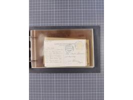 1866/1960 (ca.), interessanter Sammlungsposten inkl. sehr viel Dt. Seepost, Anlandungsstempeln, frühe Schiffspost, kleine Sam