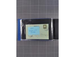 1866/1960 (ca.), interessanter Sammlungsposten inkl. sehr viel Dt. Seepost, Anlandungsstempeln, frühe Schiffspost, kleine Sam