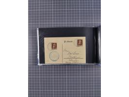 1866/1960 (ca.), interessanter Sammlungsposten inkl. sehr viel Dt. Seepost, Anlandungsstempeln, frühe Schiffspost, kleine Sam