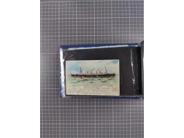 1866/1960 (ca.), interessanter Sammlungsposten inkl. sehr viel Dt. Seepost, Anlandungsstempeln, frühe Schiffspost, kleine Sam