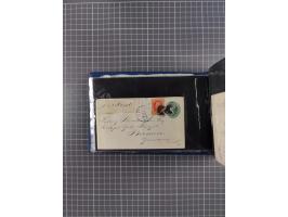 1866/1960 (ca.), interessanter Sammlungsposten inkl. sehr viel Dt. Seepost, Anlandungsstempeln, frühe Schiffspost, kleine Sam