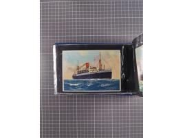 1866/1960 (ca.), interessanter Sammlungsposten inkl. sehr viel Dt. Seepost, Anlandungsstempeln, frühe Schiffspost, kleine Sam