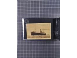 1866/1960 (ca.), interessanter Sammlungsposten inkl. sehr viel Dt. Seepost, Anlandungsstempeln, frühe Schiffspost, kleine Sam