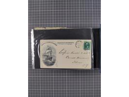 1866/1960 (ca.), interessanter Sammlungsposten inkl. sehr viel Dt. Seepost, Anlandungsstempeln, frühe Schiffspost, kleine Sam