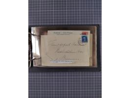 1866/1960 (ca.), interessanter Sammlungsposten inkl. sehr viel Dt. Seepost, Anlandungsstempeln, frühe Schiffspost, kleine Sam