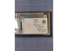 1866/1960 (ca.), interessanter Sammlungsposten inkl. sehr viel Dt. Seepost, Anlandungsstempeln, frühe Schiffspost, kleine Sam