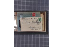 1866/1960 (ca.), interessanter Sammlungsposten inkl. sehr viel Dt. Seepost, Anlandungsstempeln, frühe Schiffspost, kleine Sam