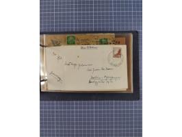 1866/1960 (ca.), interessanter Sammlungsposten inkl. sehr viel Dt. Seepost, Anlandungsstempeln, frühe Schiffspost, kleine Sam