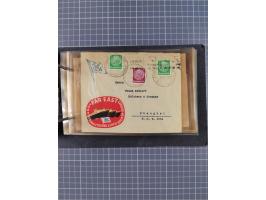 1866/1960 (ca.), interessanter Sammlungsposten inkl. sehr viel Dt. Seepost, Anlandungsstempeln, frühe Schiffspost, kleine Sam