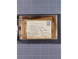 1866/1960 (ca.), interessanter Sammlungsposten inkl. sehr viel Dt. Seepost, Anlandungsstempeln, frühe Schiffspost, kleine Sam