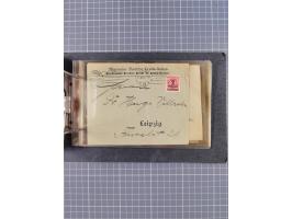 1866/1960 (ca.), interessanter Sammlungsposten inkl. sehr viel Dt. Seepost, Anlandungsstempeln, frühe Schiffspost, kleine Sam