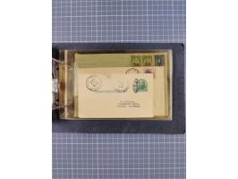 1866/1960 (ca.), interessanter Sammlungsposten inkl. sehr viel Dt. Seepost, Anlandungsstempeln, frühe Schiffspost, kleine Sam