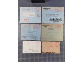 1868/1960 (ca.), ca. 170 Briefe, Karten Ansichtskarten und GSK zum Thema Schiffspost inkl. etwas Ausland, dabei Anlandestempe