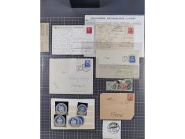 1868/1960 (ca.), ca. 170 Briefe, Karten Ansichtskarten und GSK zum Thema Schiffspost inkl. etwas Ausland, dabei Anlandestempe