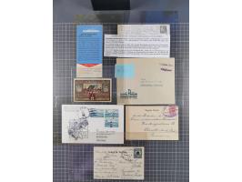 1868/1960 (ca.), ca. 170 Briefe, Karten Ansichtskarten und GSK zum Thema Schiffspost inkl. etwas Ausland, dabei Anlandestempe