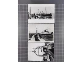 1868/1960 (ca.), ca. 170 Briefe, Karten Ansichtskarten und GSK zum Thema Schiffspost inkl. etwas Ausland, dabei Anlandestempe