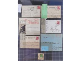 1868/1960 (ca.), ca. 170 Briefe, Karten Ansichtskarten und GSK zum Thema Schiffspost inkl. etwas Ausland, dabei Anlandestempe