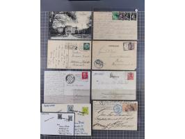 1868/1960 (ca.), ca. 170 Briefe, Karten Ansichtskarten und GSK zum Thema Schiffspost inkl. etwas Ausland, dabei Anlandestempe