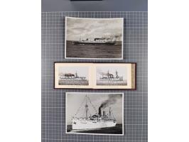 1868/1960 (ca.), ca. 170 Briefe, Karten Ansichtskarten und GSK zum Thema Schiffspost inkl. etwas Ausland, dabei Anlandestempe