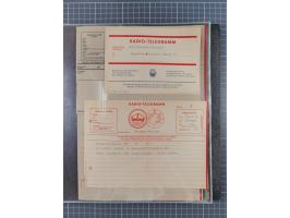 1912/70 (ca.), interessante Sammlung “OZEAN-Briefe und Schiffs-Telegramme” mit diversen Umschlägen und Telegrammen inkl. Ausl