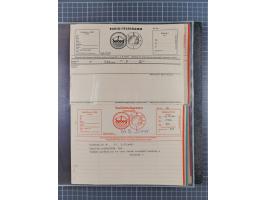 1912/70 (ca.), interessante Sammlung “OZEAN-Briefe und Schiffs-Telegramme” mit diversen Umschlägen und Telegrammen inkl. Ausl