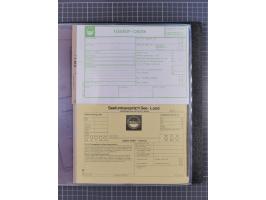 1912/70 (ca.), interessante Sammlung “OZEAN-Briefe und Schiffs-Telegramme” mit diversen Umschlägen und Telegrammen inkl. Ausl