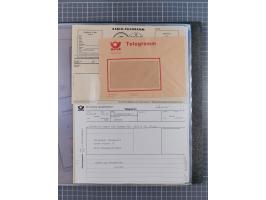 1912/70 (ca.), interessante Sammlung “OZEAN-Briefe und Schiffs-Telegramme” mit diversen Umschlägen und Telegrammen inkl. Ausl