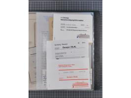 1912/70 (ca.), interessante Sammlung “OZEAN-Briefe und Schiffs-Telegramme” mit diversen Umschlägen und Telegrammen inkl. Ausl