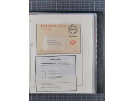 1912/70 (ca.), interessante Sammlung “OZEAN-Briefe und Schiffs-Telegramme” mit diversen Umschlägen und Telegrammen inkl. Ausl