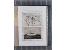 1912/70 (ca.), interessante Sammlung “OZEAN-Briefe und Schiffs-Telegramme” mit diversen Umschlägen und Telegrammen inkl. Ausl