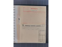 1912/70 (ca.), interessante Sammlung “OZEAN-Briefe und Schiffs-Telegramme” mit diversen Umschlägen und Telegrammen inkl. Ausl