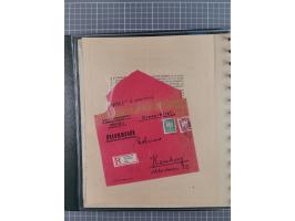 1912/70 (ca.), interessante Sammlung “OZEAN-Briefe und Schiffs-Telegramme” mit diversen Umschlägen und Telegrammen inkl. Ausl