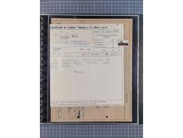 1912/70 (ca.), interessante Sammlung “OZEAN-Briefe und Schiffs-Telegramme” mit diversen Umschlägen und Telegrammen inkl. Ausl