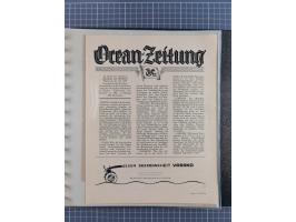 1912/70 (ca.), interessante Sammlung “OZEAN-Briefe und Schiffs-Telegramme” mit diversen Umschlägen und Telegrammen inkl. Ausl