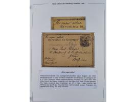 1899/1914, interessante Sammlung “ATLAS-Dienst der Hamburg-Amerika-Linie” mit fast 100 Briefen, Karten und Ganzsachen inkl. e