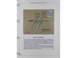 1899/1914, interessante Sammlung “ATLAS-Dienst der Hamburg-Amerika-Linie” mit fast 100 Briefen, Karten und Ganzsachen inkl. e