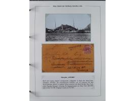 1899/1914, interessante Sammlung “ATLAS-Dienst der Hamburg-Amerika-Linie” mit fast 100 Briefen, Karten und Ganzsachen inkl. e