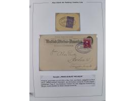 1899/1914, interessante Sammlung “ATLAS-Dienst der Hamburg-Amerika-Linie” mit fast 100 Briefen, Karten und Ganzsachen inkl. e