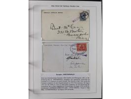 1899/1914, interessante Sammlung “ATLAS-Dienst der Hamburg-Amerika-Linie” mit fast 100 Briefen, Karten und Ganzsachen inkl. e