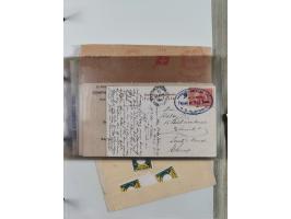 1899/1914, interessante Sammlung “ATLAS-Dienst der Hamburg-Amerika-Linie” mit fast 100 Briefen, Karten und Ganzsachen inkl. e