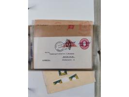 1899/1914, interessante Sammlung “ATLAS-Dienst der Hamburg-Amerika-Linie” mit fast 100 Briefen, Karten und Ganzsachen inkl. e