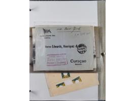 1899/1914, interessante Sammlung “ATLAS-Dienst der Hamburg-Amerika-Linie” mit fast 100 Briefen, Karten und Ganzsachen inkl. e