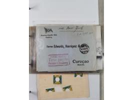 1899/1914, interessante Sammlung “ATLAS-Dienst der Hamburg-Amerika-Linie” mit fast 100 Briefen, Karten und Ganzsachen inkl. e